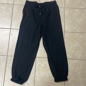 Black joggers